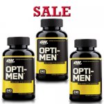 Optimum Nutrition Opti-Men, 240 Tablets-3 Pack- Sale